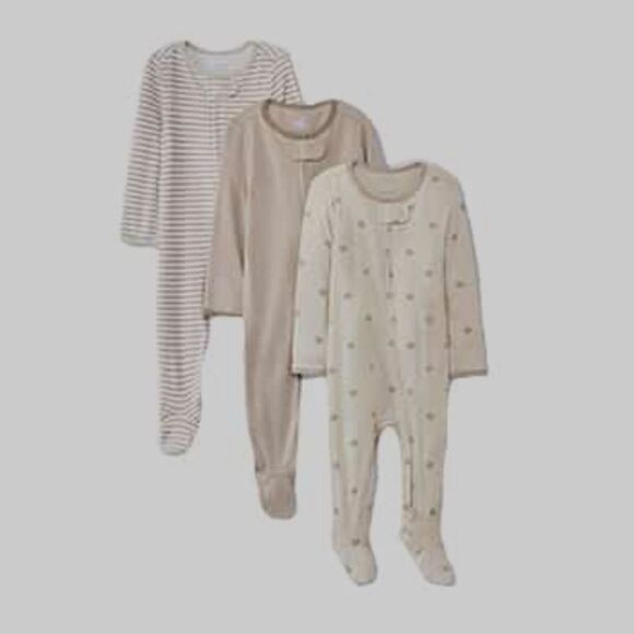 CLOUD ISLAND BEIGE   
 BOY’S 3 - PACK - Picture 1 of 4
